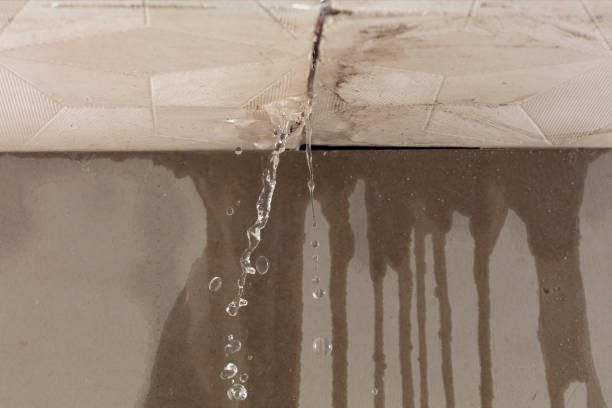 Professional Commercial Water Damage Restoration technician working in Polk, OH